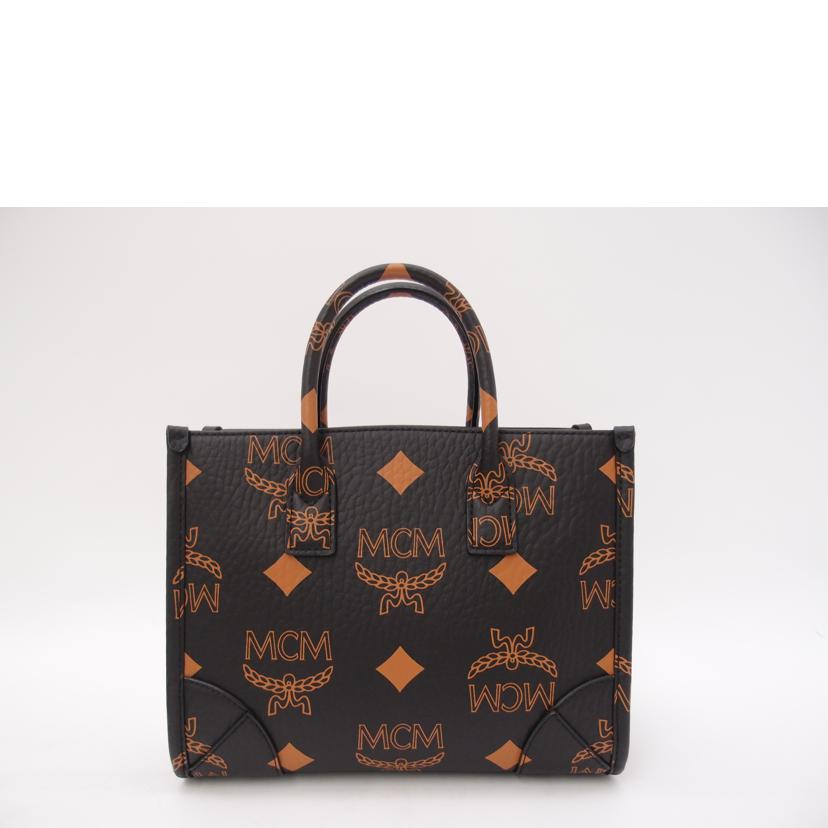 MCM エムシーエム/スモール2wayトート／マキシヴィセトス／ブラック/MWTDABO01BK001//Sランク/69
