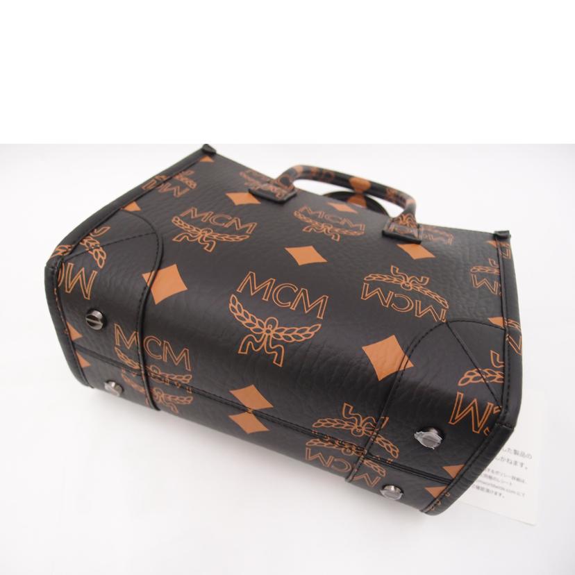 MCM エムシーエム/スモール2wayトート／マキシヴィセトス／ブラック/MWTDABO01BK001//Sランク/69