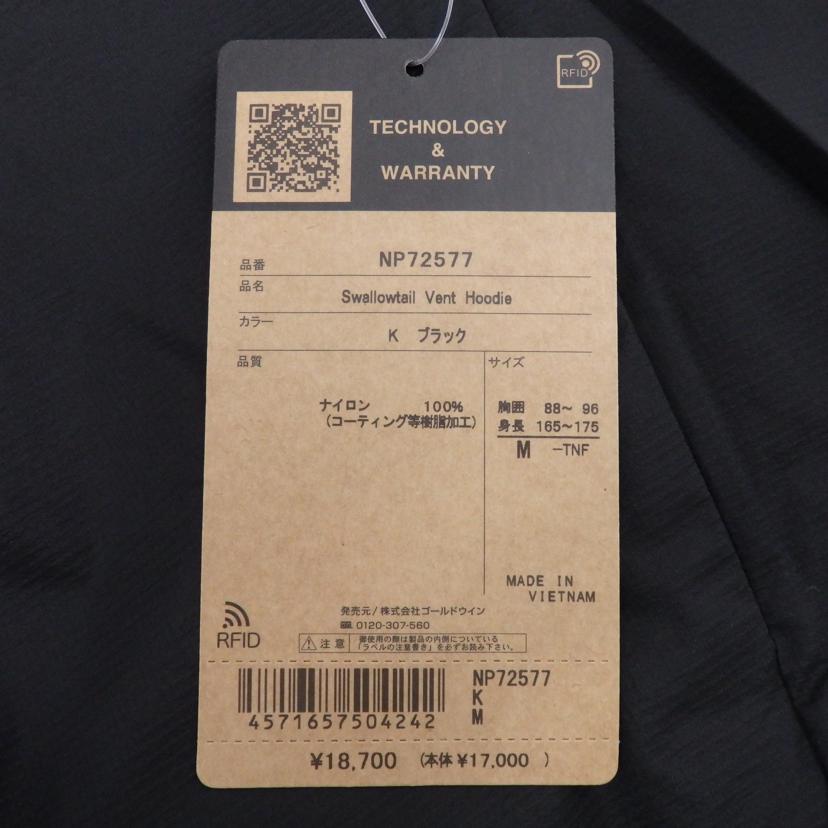 THE　NORTH　FACE/SwallowTail　VentHoodie/NP72577//Sランク/25