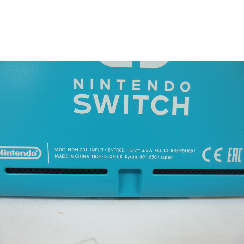 NINTENDO 任天堂/NSL　SwitchLite　ターコイズ/HDH-001//XJJ10003920977/Bランク/04