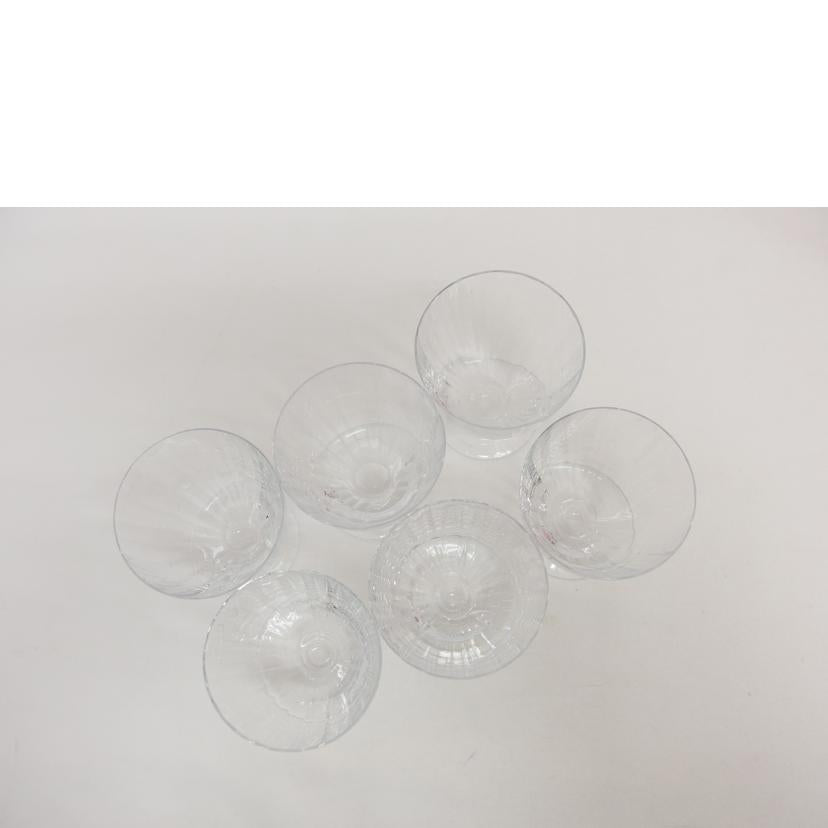 Baccarat バカラ/フロール／ワイングラス／6客セット//SAランク/04