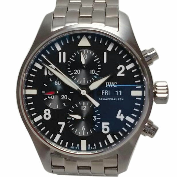 IWC インターナショナルウォッチカンパニー/パイロットウォッチ　クロノグラフ　自動巻き/IW377710//546****/ABランク/52