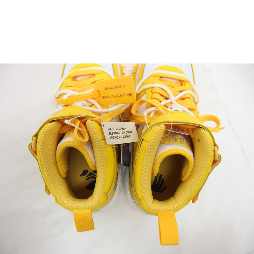 NIKE×Off－White ナイキ×オフホワイト/　AIR　FORCE　1　MID　SP　LTHR/DR0500 101//SAランク/04