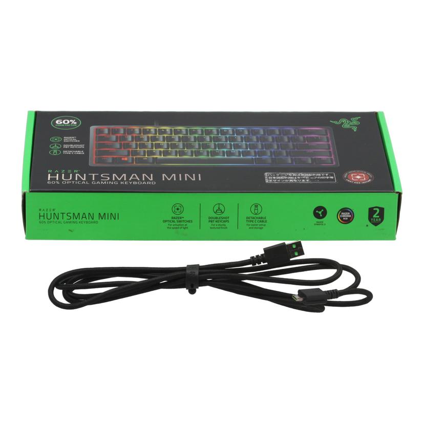Razer レイザー　/ゲーミングキーボード／Huntsman　Mini　JP　Linear/RZ03-03390800-R3J1//PM2117F45800024/ABランク/62