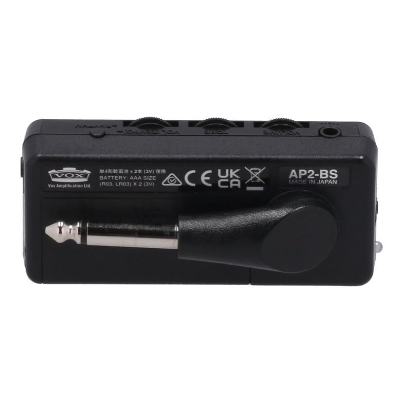 VOX ヴォックス　/ヘッドホンギターアンプ／amPlug2/AP2-BS//-/Bランク/24