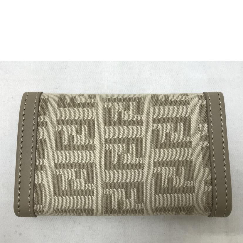 FENDI ﾌｪﾝﾃﾞｨ/6連　キーケース　ズッキーノ/2266.8AP002.KU8-048//ABランク/51