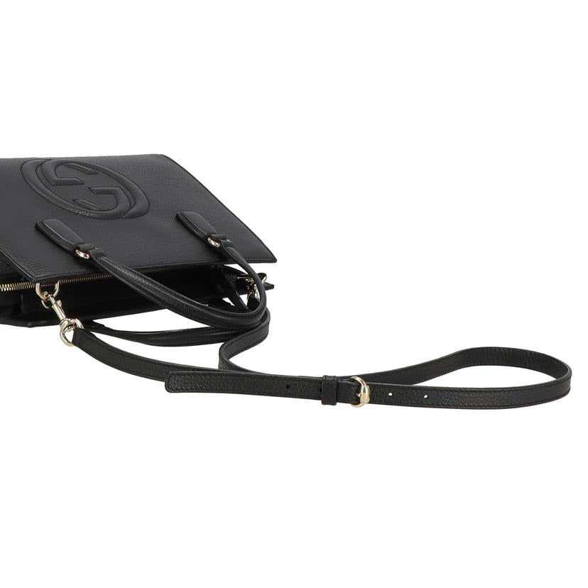GUCCI グッチ/ソーホートップハンドル／2WAYショルダーバッグ／ブラック/431571//520***/ABランク/18