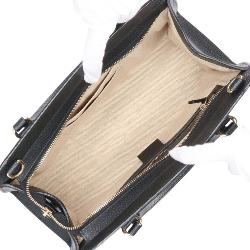 GUCCI グッチ/ソーホートップハンドル／2WAYショルダーバッグ／ブラック/431571//520***/ABランク/18