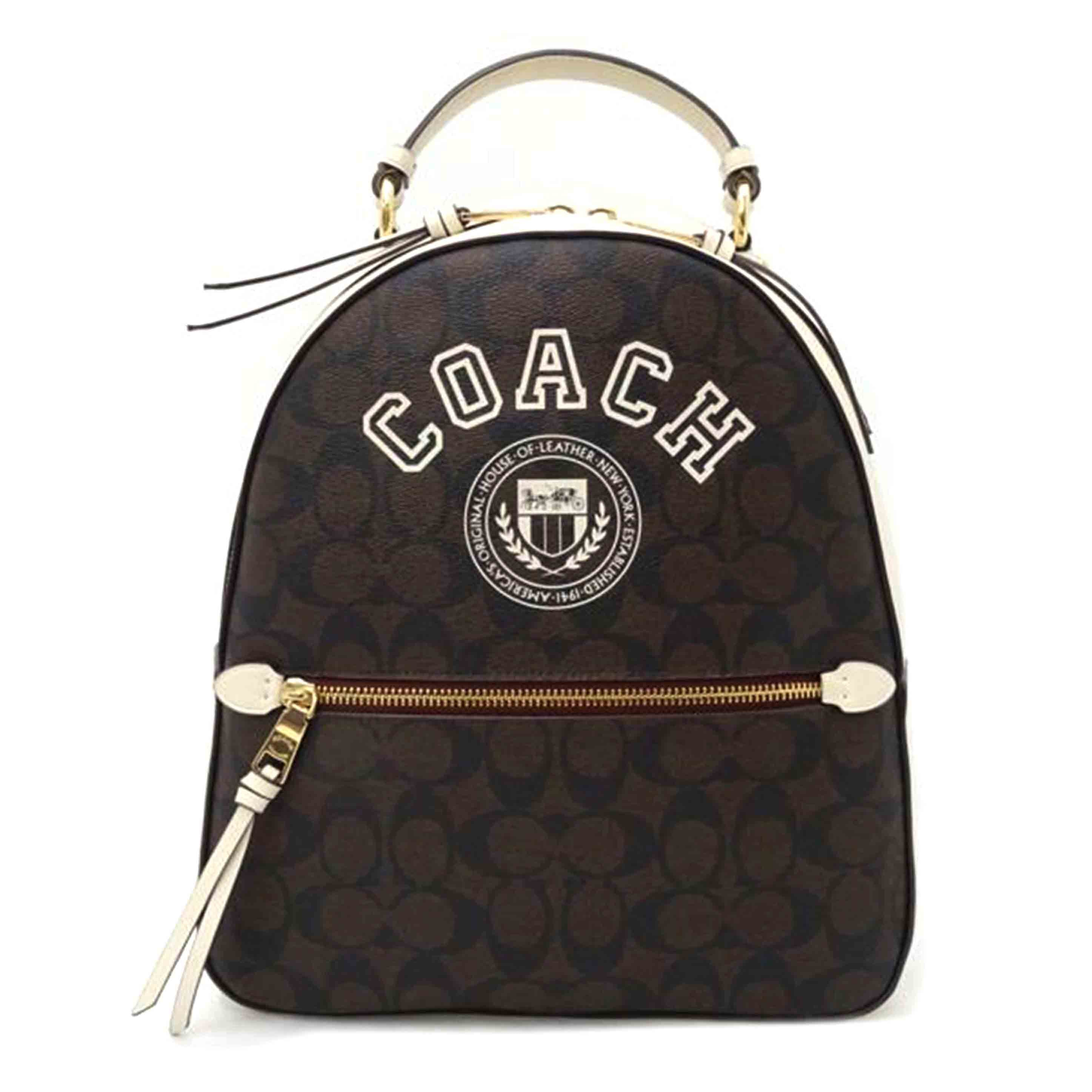 COACH コーチ/シグネチャーヴァーシティバックパック／ホワイト/CB871//F22**/Aランク/69