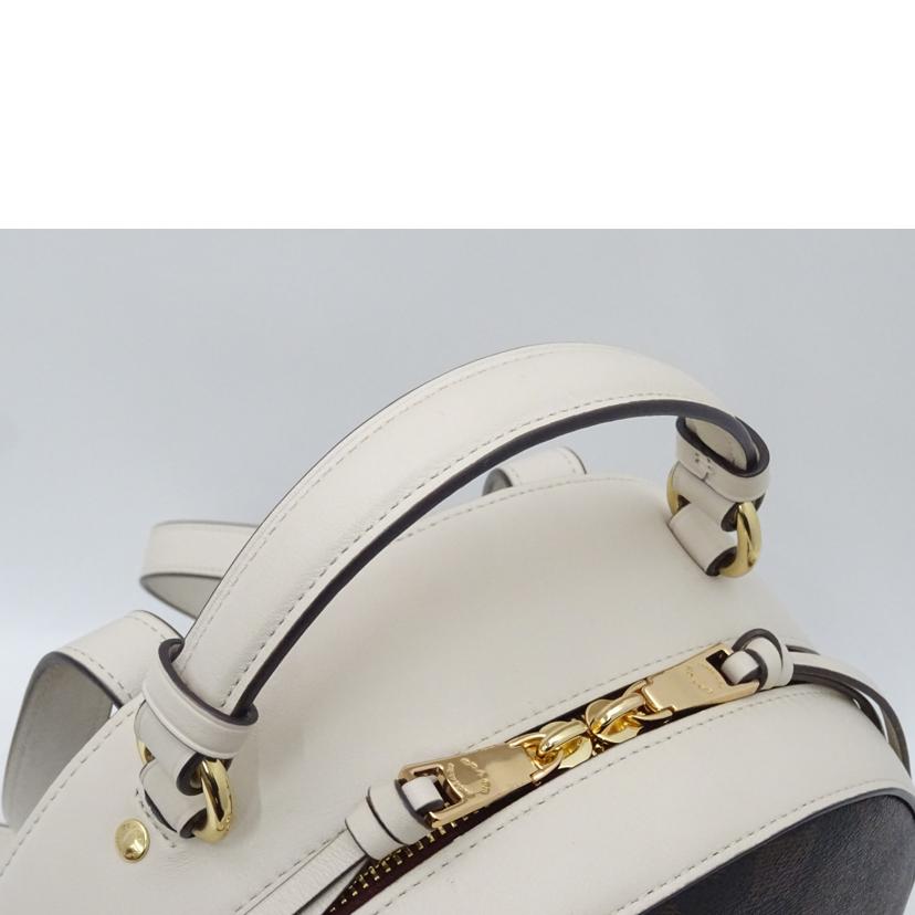 COACH コーチ/シグネチャーヴァーシティバックパック／ホワイト/CB871//F22**/Aランク/69