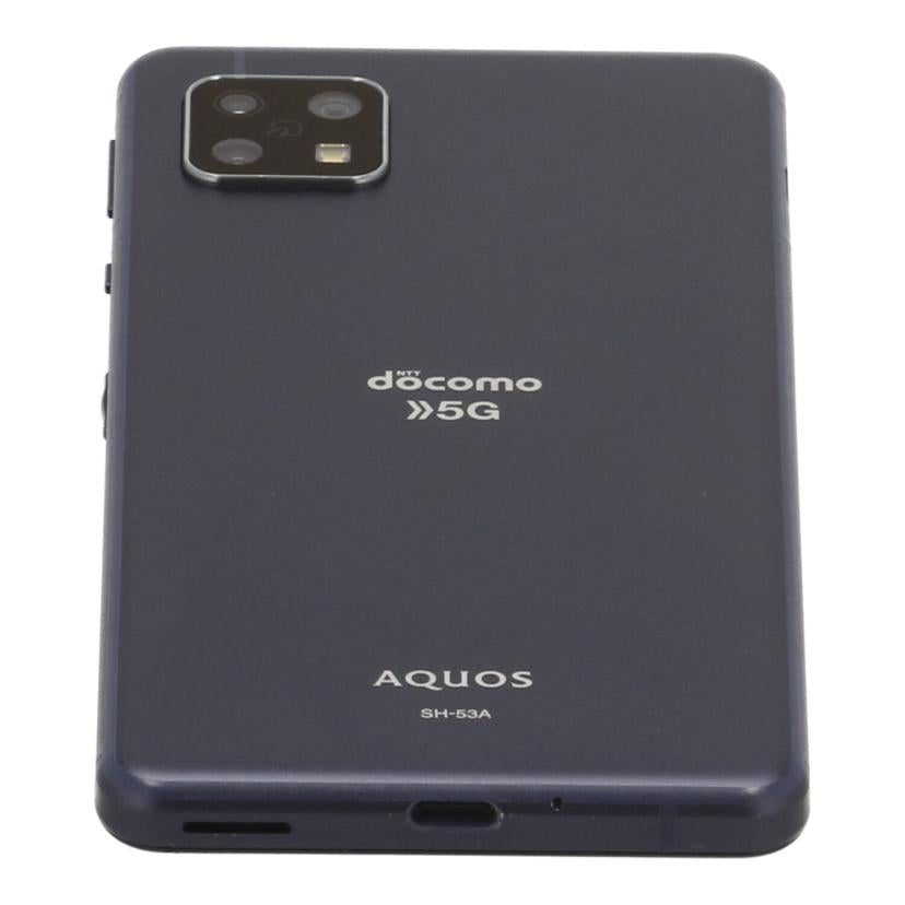 SHARP　docomo シャープ　/スマートフォン／AQUOS　sense5G/SH-53A//354965113727990/Bランク/82