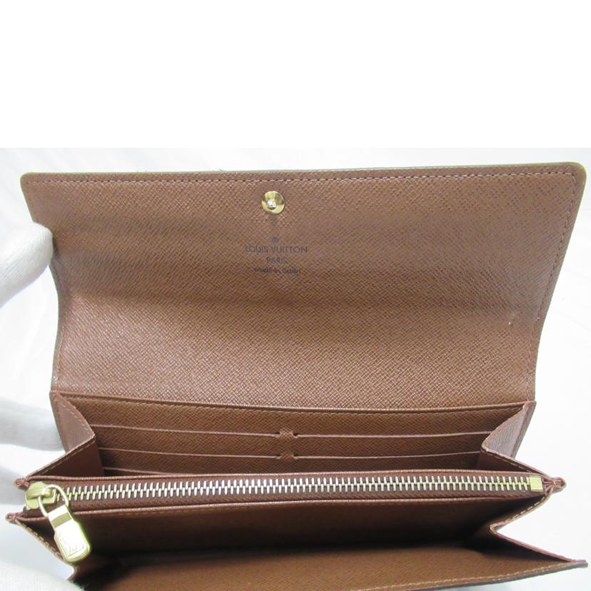 LOUIS VUITTON/ポルトフォイユ・サラ／モノグラム/M61734//CA2***/Aランク/63