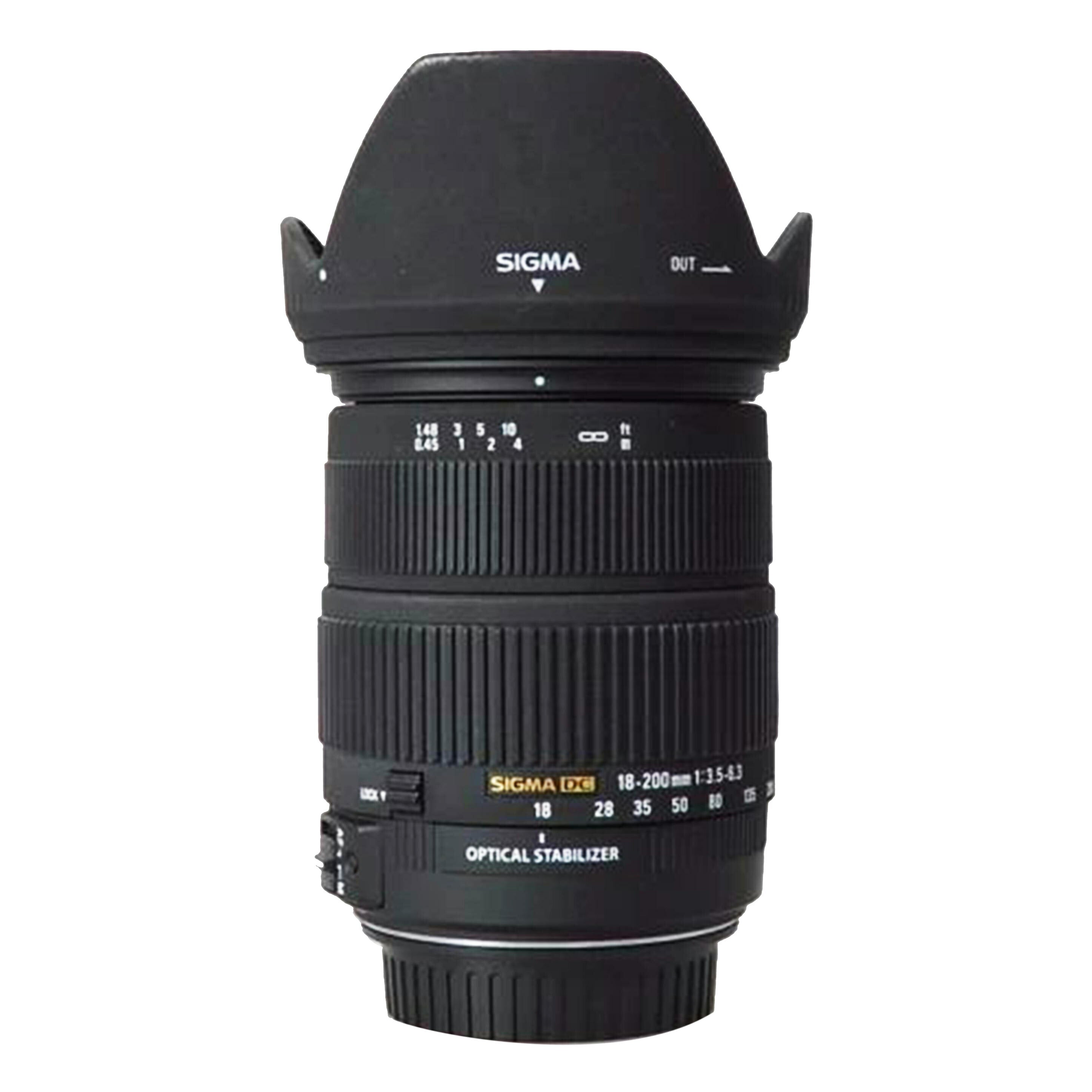 SIGMA シグマ/標準ズームレンズ／18－200mm／F3．5－6．3/18-200mm/F3.5-6.3 DC OS//1180760/Bランク/76