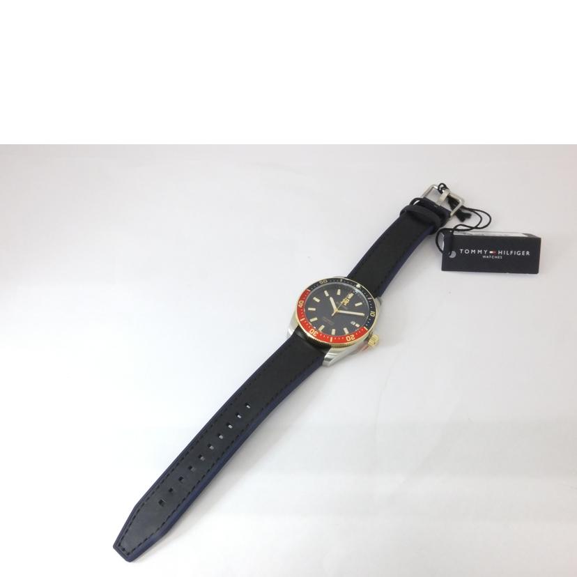 TOMMY　HILFIGER トミーヒルフィガー/TH85／裏スケ／デイト／メンズ自動巻き/1792141//381******/SAランク/88