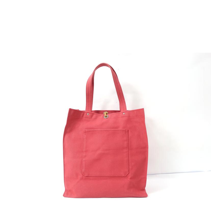 一澤帆布製/トートバッグ　帆布　レッド//Bランク/65