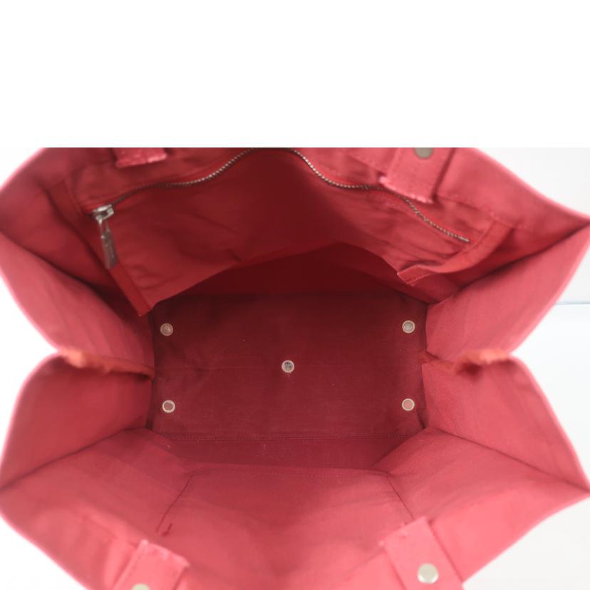 一澤帆布製/トートバッグ　帆布　レッド//Bランク/65