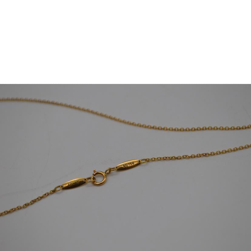 TIFFANY＆Co． ティファニーアンドコウ/TIFFANY　750　ビーンズNC40cm/3.5g/AU750//Aランク/89