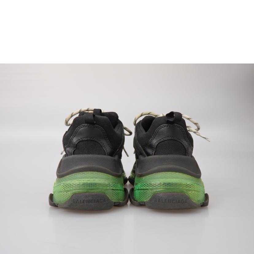 BALENCIAGA バレンシアガ/TRIPLE　S　TRAINERS／BLACK×GREEN/541624//ABランク/76