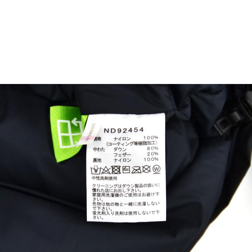 THE　NORTH　FACE ノースフェイス/マウンテンダウンジャケット/ND92454//Aランク/75