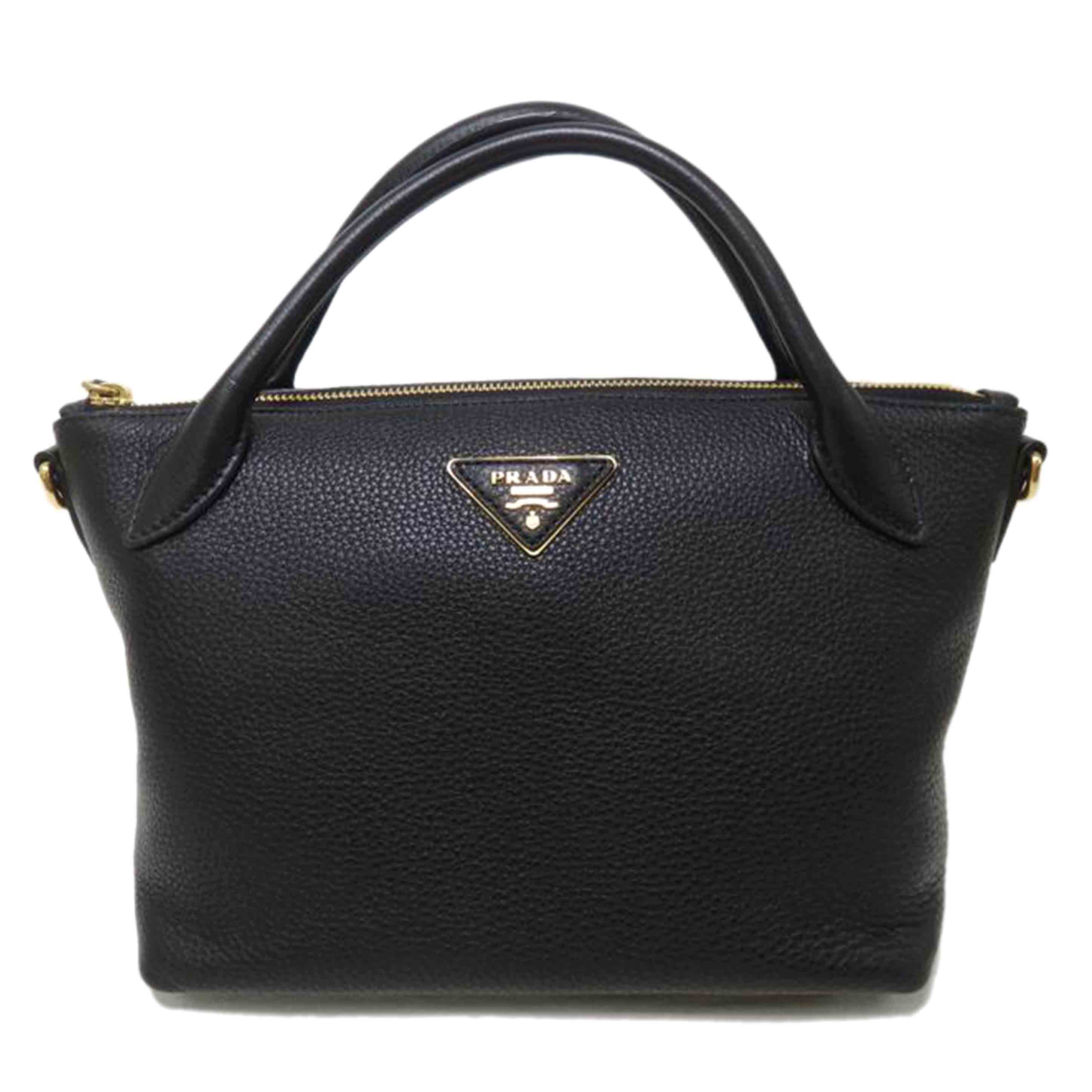 PRADA プラダ/VIT　DAINO／2wayハンドバッグ／黒/VIT DAINO//158/Aランク/84