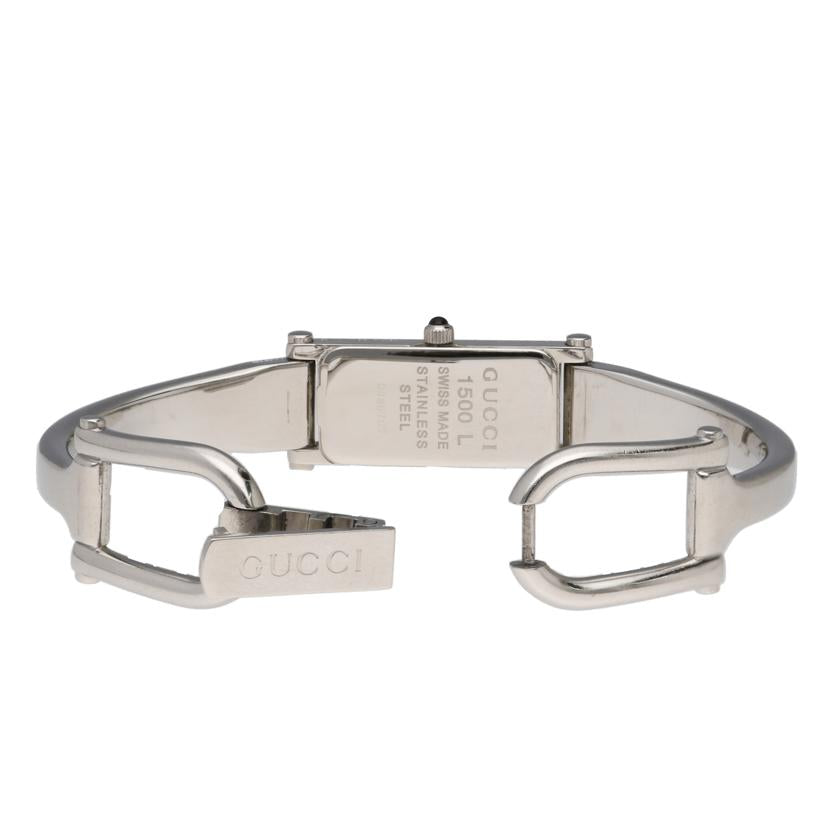 【美品】グッチ スクエア シルバー レディース バングルウォッチ 55 GUCCI グッチ/時計｜WonderREX-ONLINE 公式通販サイト