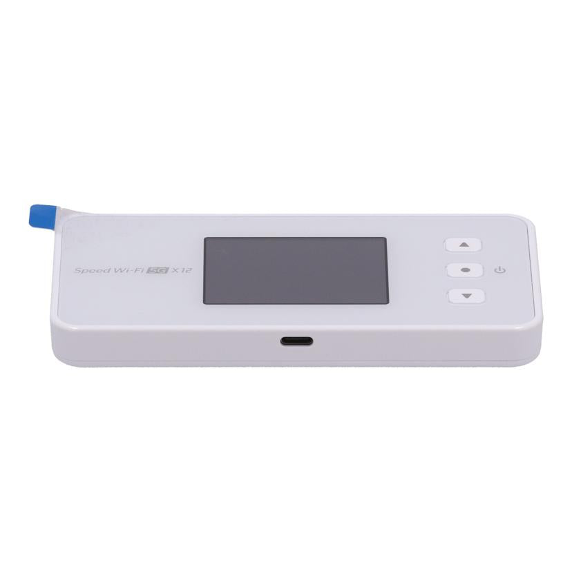 NEC　au 日本電気　/Wi－Fi　モバイルルーター／Speed　Wi－Fi　5G　X12/NAR03SWU//WKUW4X306943C0/ABランク/62