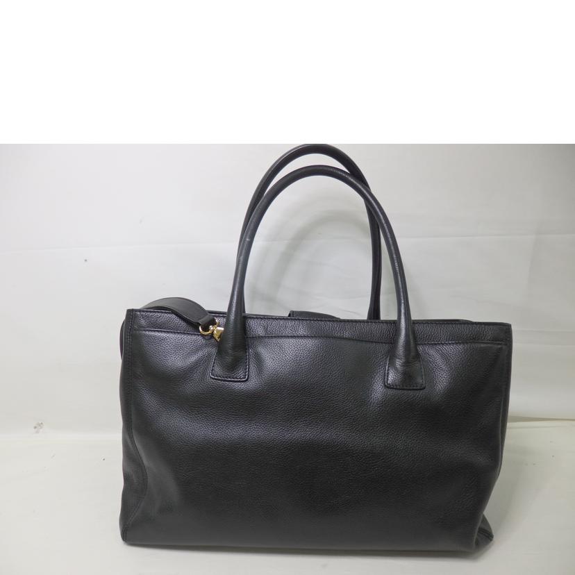 CHANEL シャネル/エグゼクティブトート／黒／ゴールド金具//133*****/ABランク/84