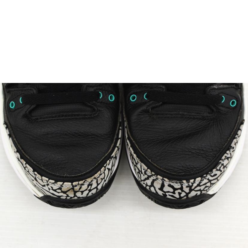 NIKE ナイキ/アトモス×ズームヴェイパーツアーAJ3／エレファント／サファリ/709998-031//ｻｲｽﾞ:27cm/ABランク/75