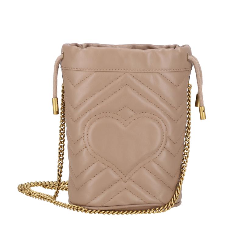 GUCCI グッチ/GGマーモントミニバケットバッグ/575163//095*/Aランク/94