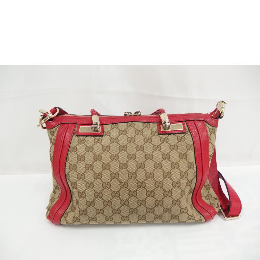 GUCCI グッチ/GGキャンバスバンブーハンド/282300//Bランク/82