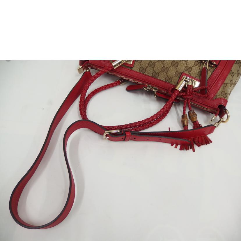 GUCCI グッチ/GGキャンバスバンブーハンド/282300//Bランク/82