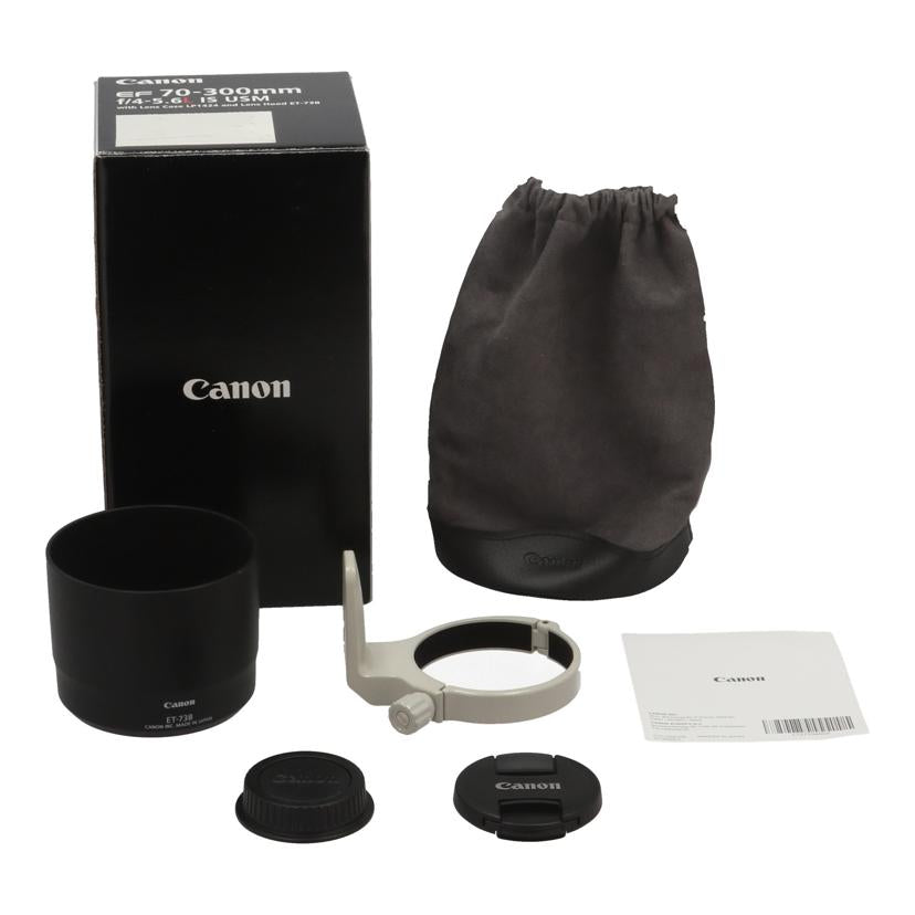 Canon キヤノン　/交換レンズ／70－300mm/EF70-300mm F4-5.6L IS USM　//2930000457/ABランク/62