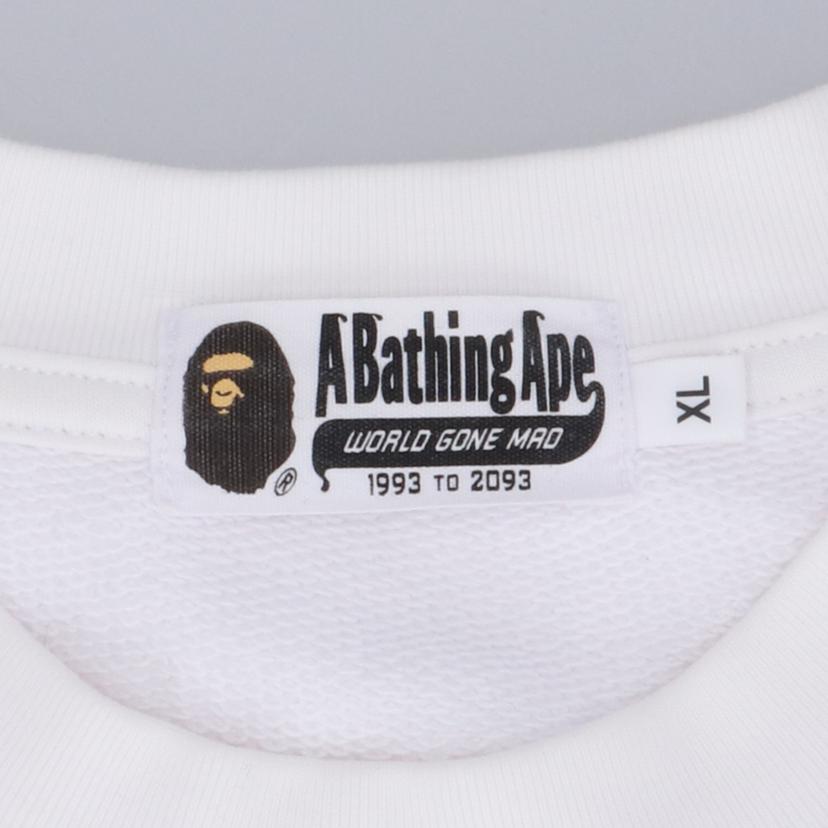 A　BATHING　APE アベイシングエイプ/トレーナー／WT/001SWK301307M//ABランク/94