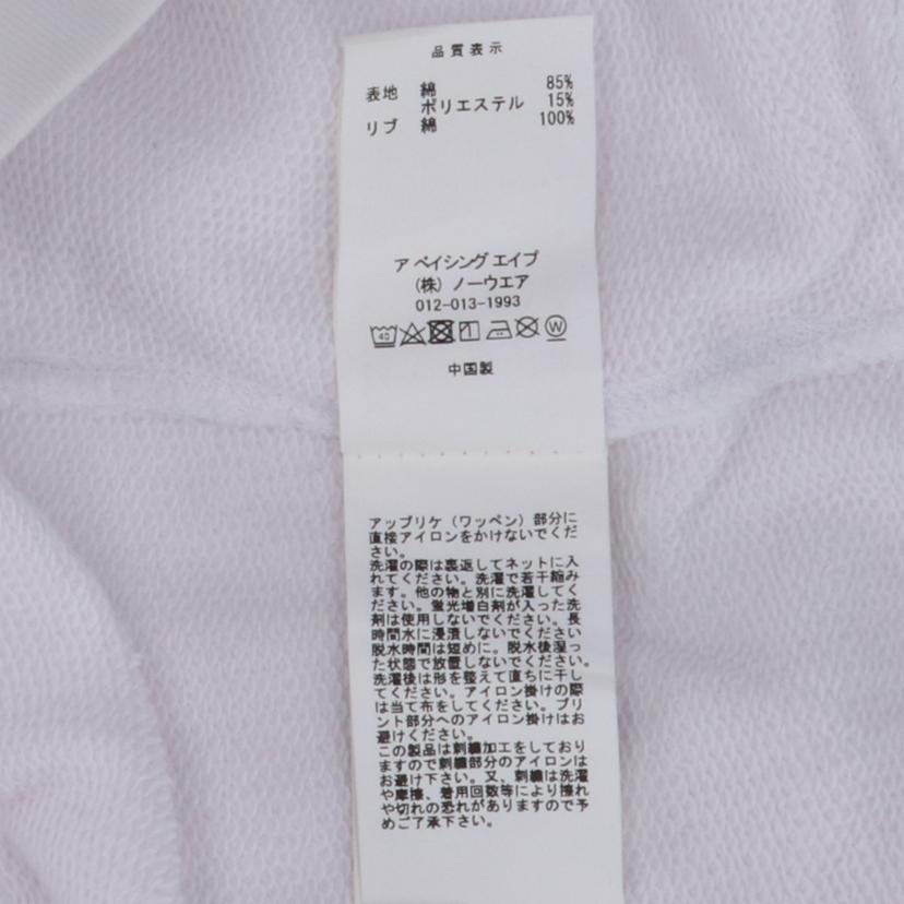 A　BATHING　APE アベイシングエイプ/トレーナー／WT/001SWK301307M//ABランク/94