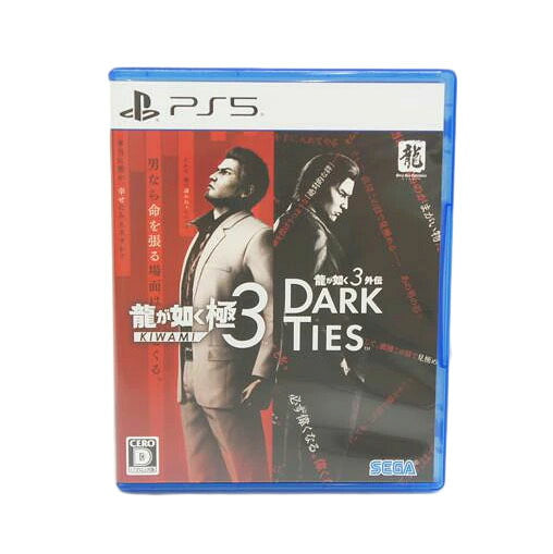 SEGA セガ/龍が如く 極3/龍が如く3外伝 Dark Ties/PS5//Bランク/05