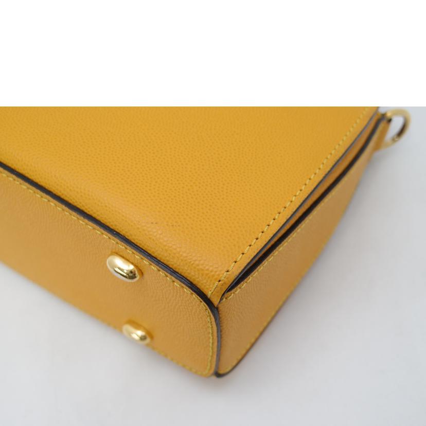 CELINE セリーヌ/レザーショルダー／マスタード//M95/Aランク/69