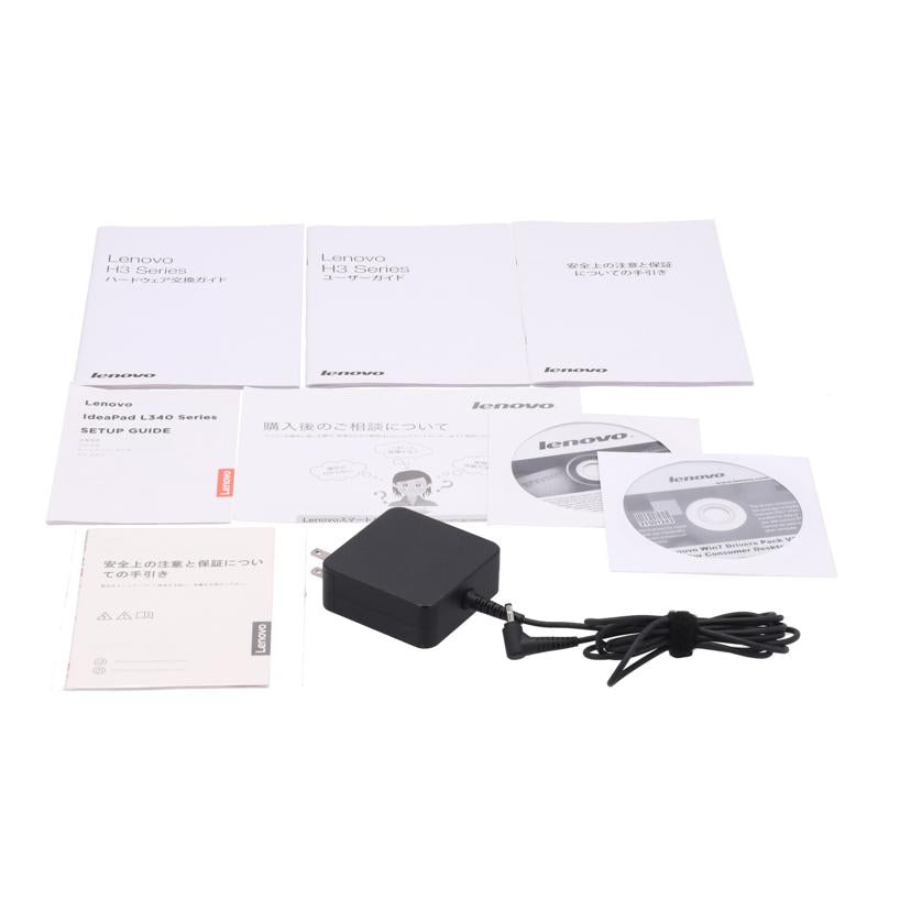 Lenovo レノボ　/Win11ノートPC／IdeaPad　L340/81LW00FAJP//PF1BYQ9M/Bランク/77