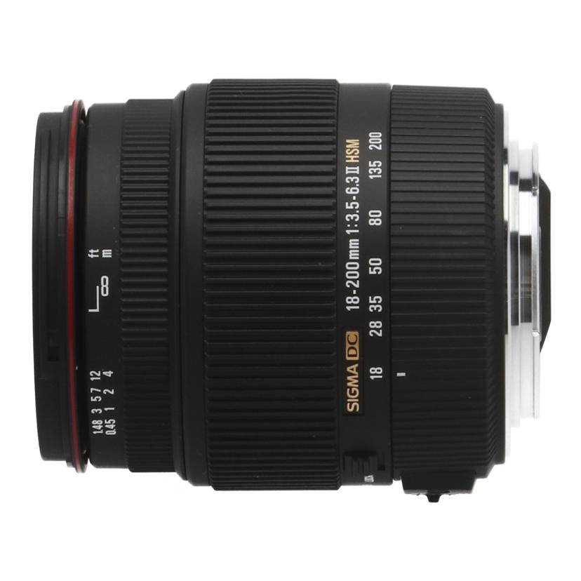 SIGMA　Canon シグマ　/交換レンズ／18－200mm/18-200mm F3.5-6.3 II DC OS HSM//12878005/ABランク/62