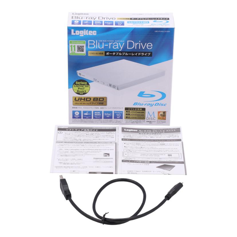 Logitec ロジテック　/ポータブルBDドライブ/LBD-PVA6U3VWH//23G823800256H/ABランク/70