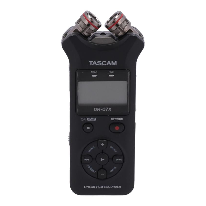 TASCAM タスカム　/リニアPCMレコーダー/DR-07X//2160183/Bランク/67