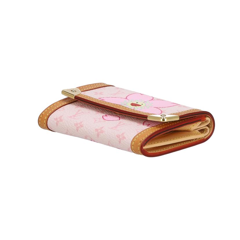 LOUIS VUITTON ルイ・ヴィトン/ポルトモネ・プラ /モノグラム・チェリ-ブロッサム/M92025//MI0***/Bランク/19