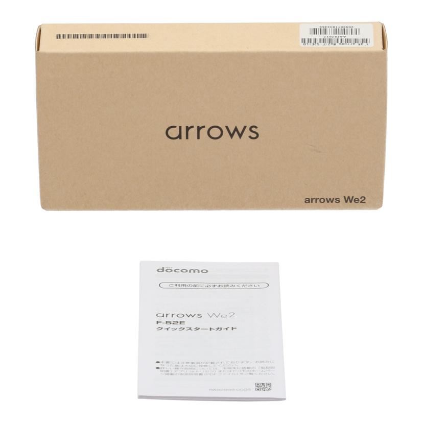 FUJITSU　FCNT　docomo 富士通 フジツウ　/スマートフォン／arrows　We2　64GB/F-52E//ZH2AH29SMM/Aランク/67