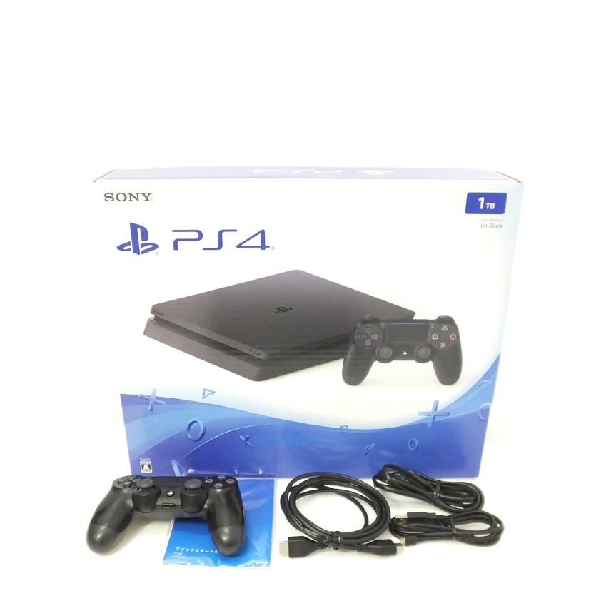 SONY ソニー/PS4本体1TBジェットブラック/CUH-2000B//5925545/ABランク/88