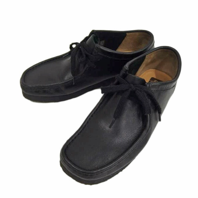 Clarks クラークス/　Wallabee　Boot　Black　Suede/11826//ABランク/82