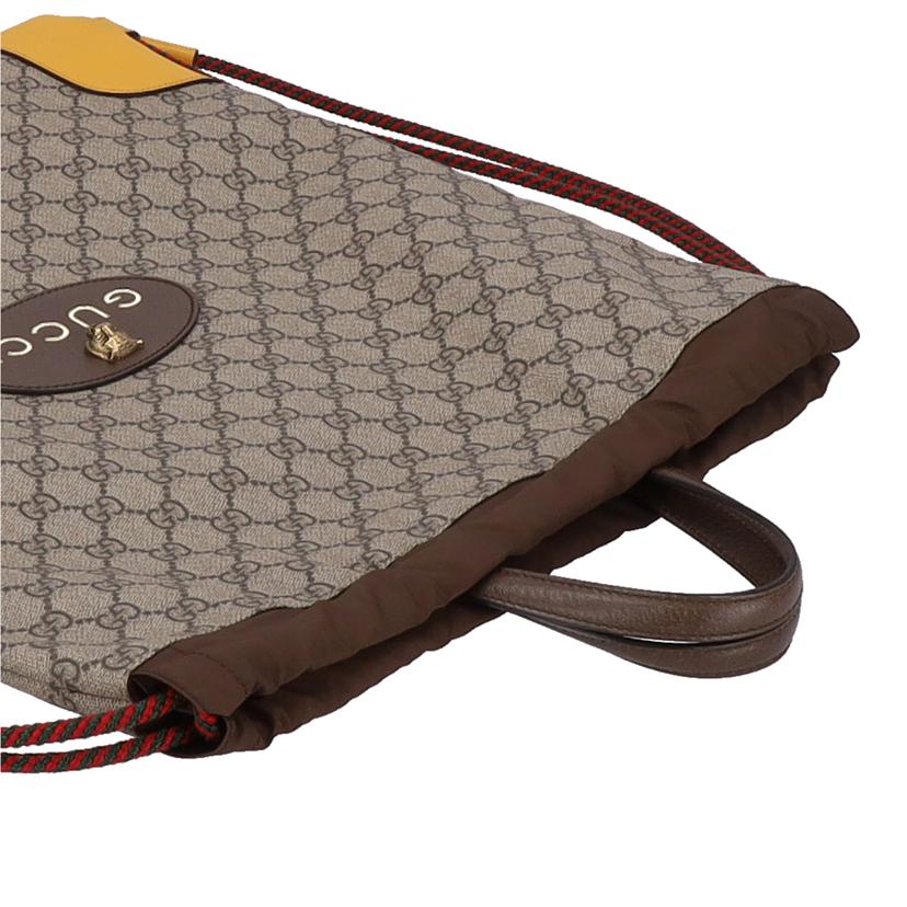 GUCCI グッチ/GGスプリーム／キャットヘッド／ドローストリングバックパック/473872//204***/Aランク/18