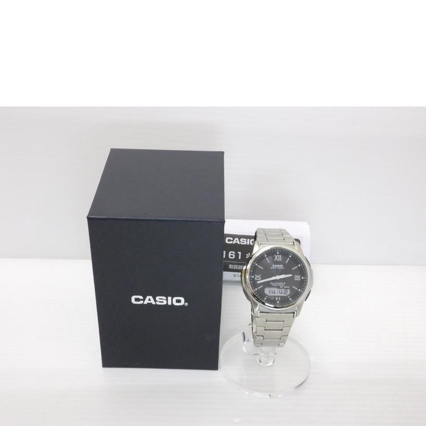 CASIO カシオ/ウェーブセプター／ソーラーコンビネーション／メンズ電波ソーラー/WVA-M630D-1A4JF//002*****/Aランク/88