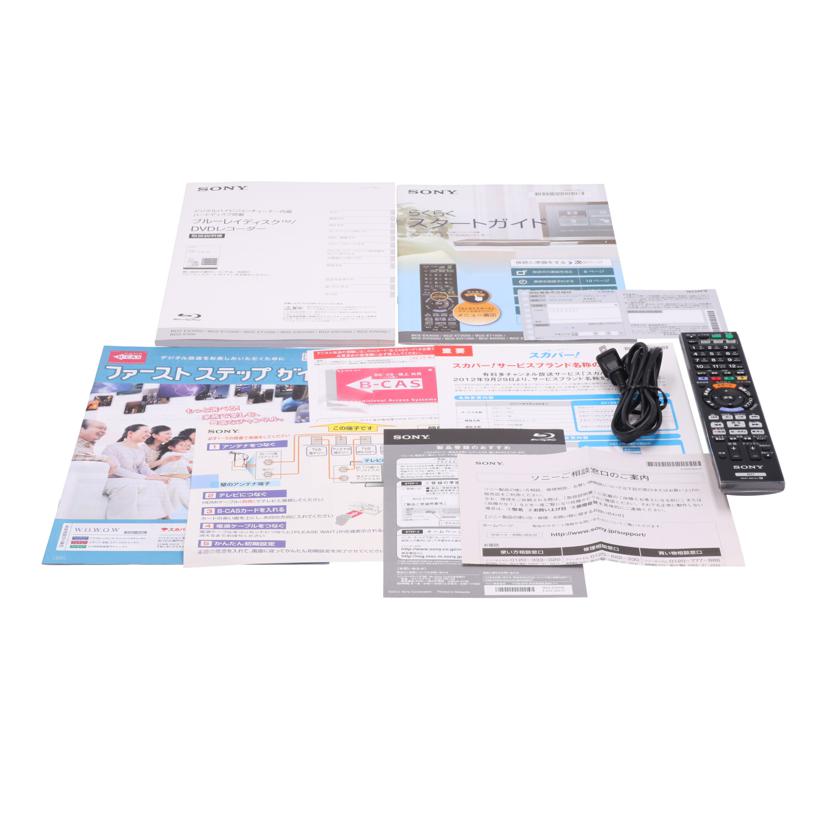 SONY ソニー/BDレコーダー/BDZ-E500//1015979/Bランク/09