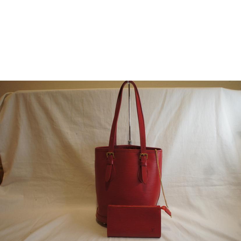 LOUIS VUITTON ルイヴィトン/プチバケットPM／エピ／レッド/M5899E//FL1***/ABランク/92