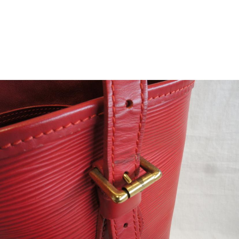LOUIS VUITTON ルイヴィトン/プチバケットPM／エピ／レッド/M5899E//FL1***/ABランク/92
