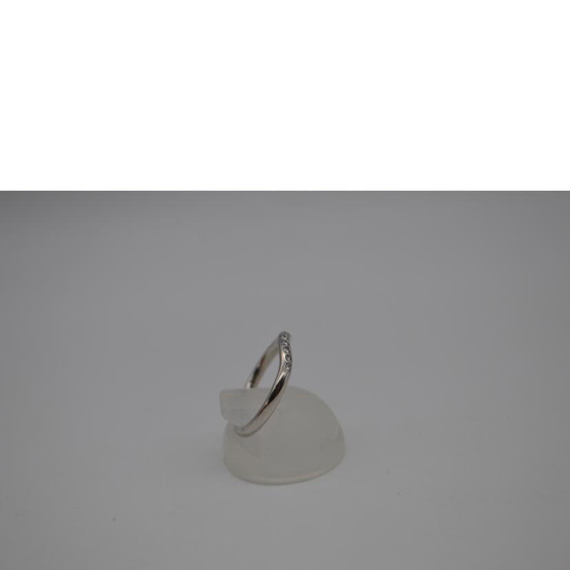 TIFFANY＆Co． ティファニーアンドコウ/TIFFANY　Pt950　カーブバンドR　＃8/Pt950/2.8g//Aランク/89